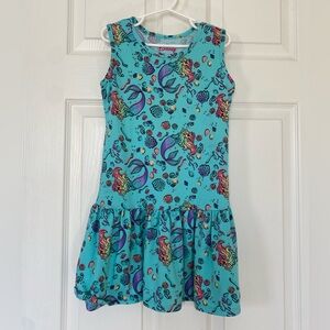 Disney Kids Dress - Aqua and Multicolor